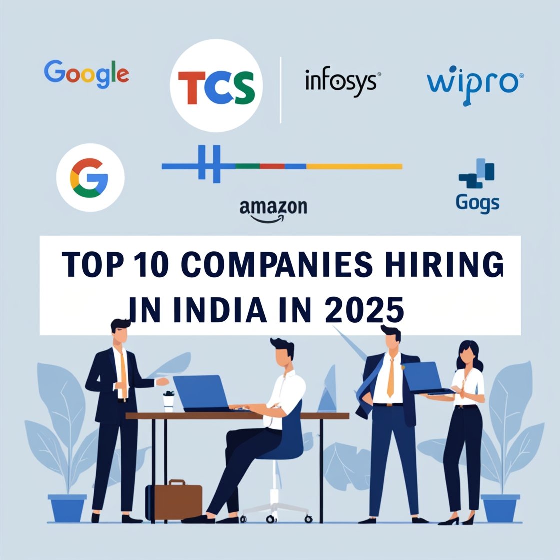 Top 10 companies hiring in India 2025